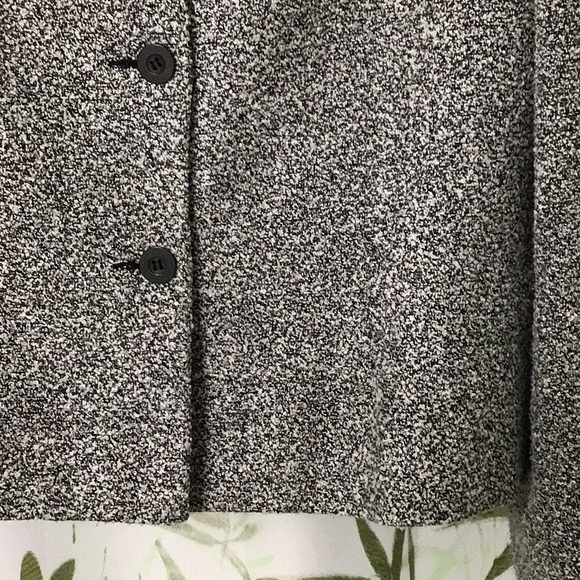 🤑 SALE!! Classic Karen Scott Black & White  Jacket. Size 14 Going to Good Will - Picture 4 of 7